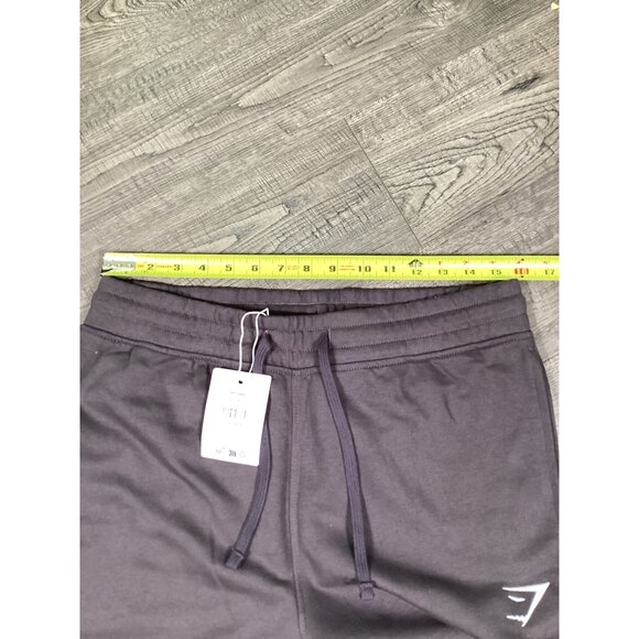 Gymshark Men Crest Jogger M Slim Fit Purple Sweatpants Gymwear workout Outdoor - Picture 3 of 8